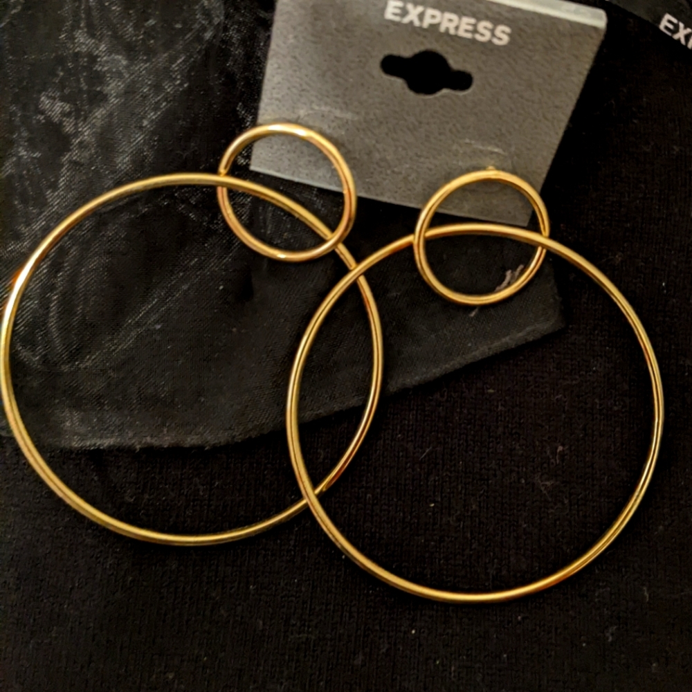 Express Gold Earrings